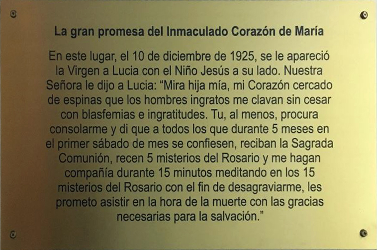 Pontevedra - La aparición del 10 de diciembre de 1925